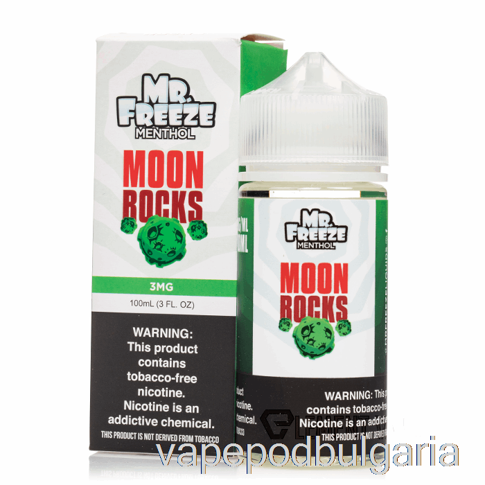 Vape Bulgaria Moonrocks - Mr Freeze - 100ml 3mg